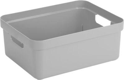 Aufbewahrungsbox Sunware Sigma Home, 24 l, hellgrau