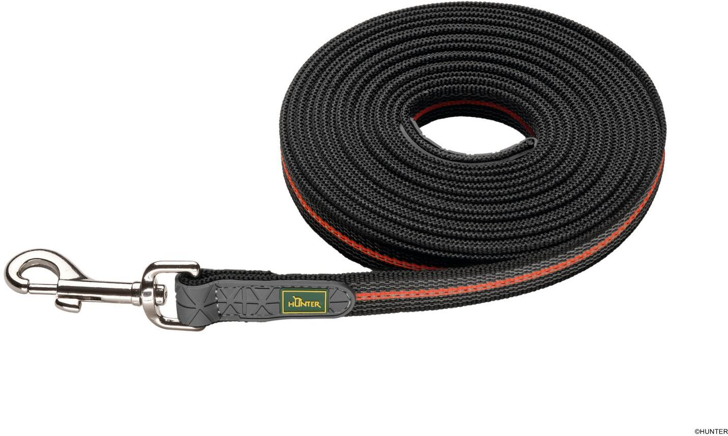DOG SPORT HUNTER Suchleine Visby Super Grip 20/1000, orange