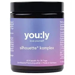 you:ly Silhouette Komplex mit InnoBio® CLA 60 Kapseln (33 g) für 30 Tage