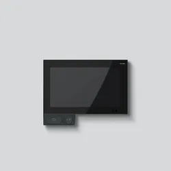 Siedle&Söhne A/V Innenstation Axiom Schwarzgrau A 180-10 S