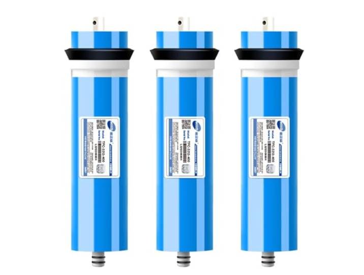 Umkehrosmose-Membranelement, RO-Membran-Umkehrosmose Wasserfilter 50/75/100/200/300/400/600 GPD Austausch Osmose-Wasser, Universell Kompatibel Umkehrosmose RO Membran Ersatz-3Pcs