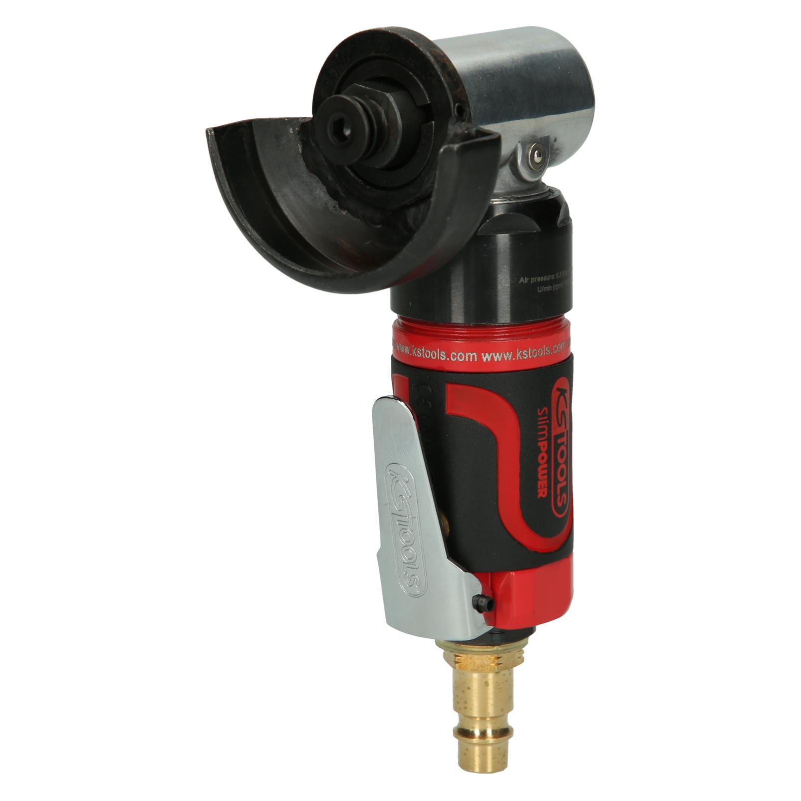 KS Tools 1/4" SlimPOWER Mini-Druckluft-Stab-Trennschleifer kurz, 283 l/min, 220 Watt (515.5550)