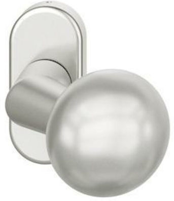FSB Bouton de porte PT, 070846, ros. ov. alu+9016 (0 07 0846 22801 8220)