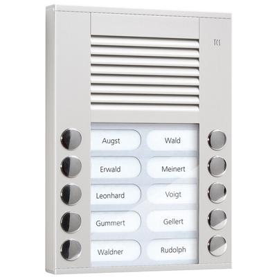 TCS Tür Control Audioaußenstation 2-reihig PES10-EN/04