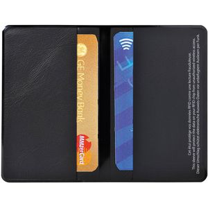 Exacompta Kreditkartenetui Hidentity Duo, 5402E, PVC, für 2 Karten, schwarz, mit RFID Schutz