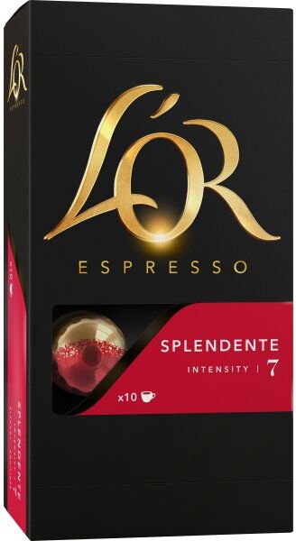 L'Or Capsule Splendente Kaffekapsler, 10 Stk.