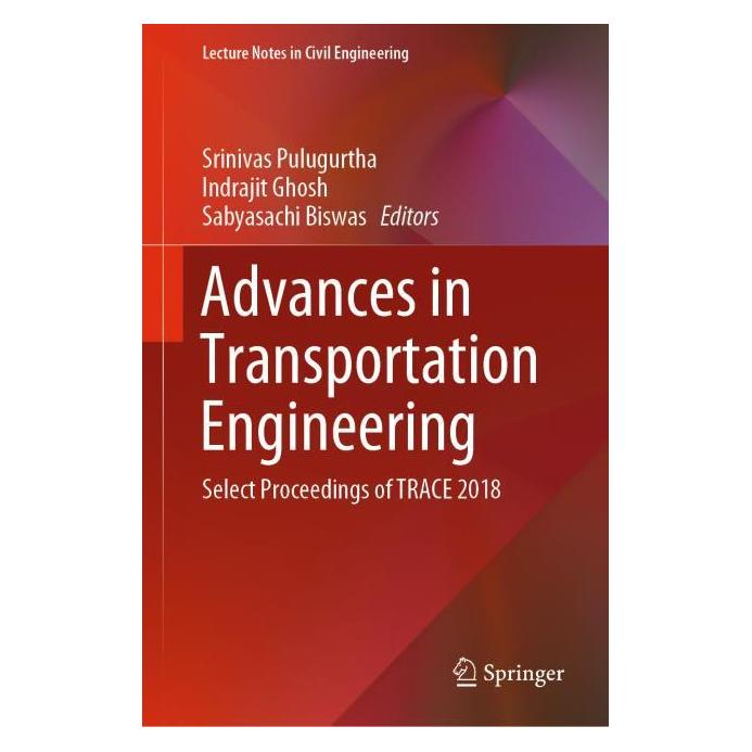 Springer Advances in Transportation Engineering (Englisch, Hardcover, Indrajit Ghosh, Sabyasachi Biswas, Srinivas Pulugurtha) (67714167)
