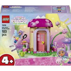 LEGO GABBYS PUPPENHAUS 11212 LEGO® Gabby’s Dollhouse Kitty Fees Gartenhaus; Bauset für Rollenspiele; Spielzeug für Kinder ab 4 Jahren; Set mit Gartenhaus und den Spielfiguren Gabby