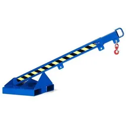 Lastarm, Neigung 25°, teleskopierbar, Traglast 175 - 1000 kg, blau