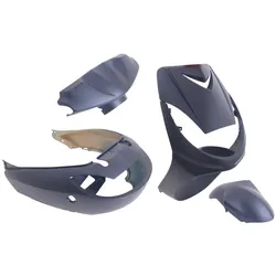 Shots, Motorrad Zubehör, Plaatset Peugeot vivacity tot bj. 2008 6 delig mat donker blauw