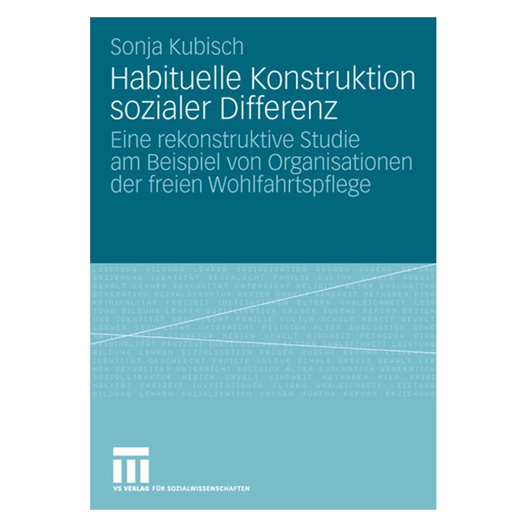 VS Habituelle Konstruktion sozialer Differenz (Deutsch, Softcover, Sonja Kubisch) (7546350)