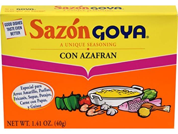 Goya Sazon Con Azafran, 1,4 oz