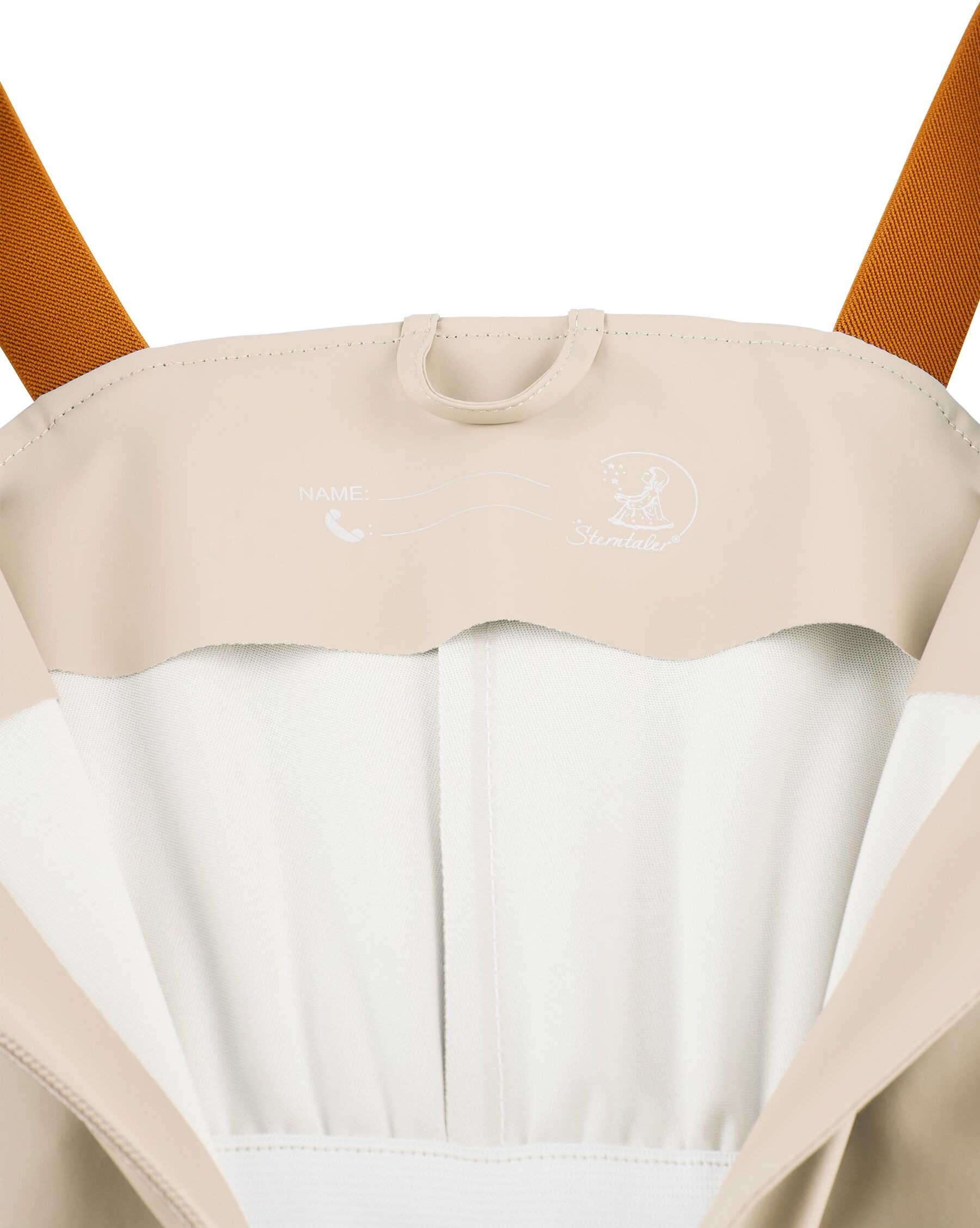 Regenhose STERNTALER "Regenhose ungefüttert uni", Kinder, Gr. 74, EURO, beige, Obermaterial: 100% Polyester PES., Hosen Regenhose