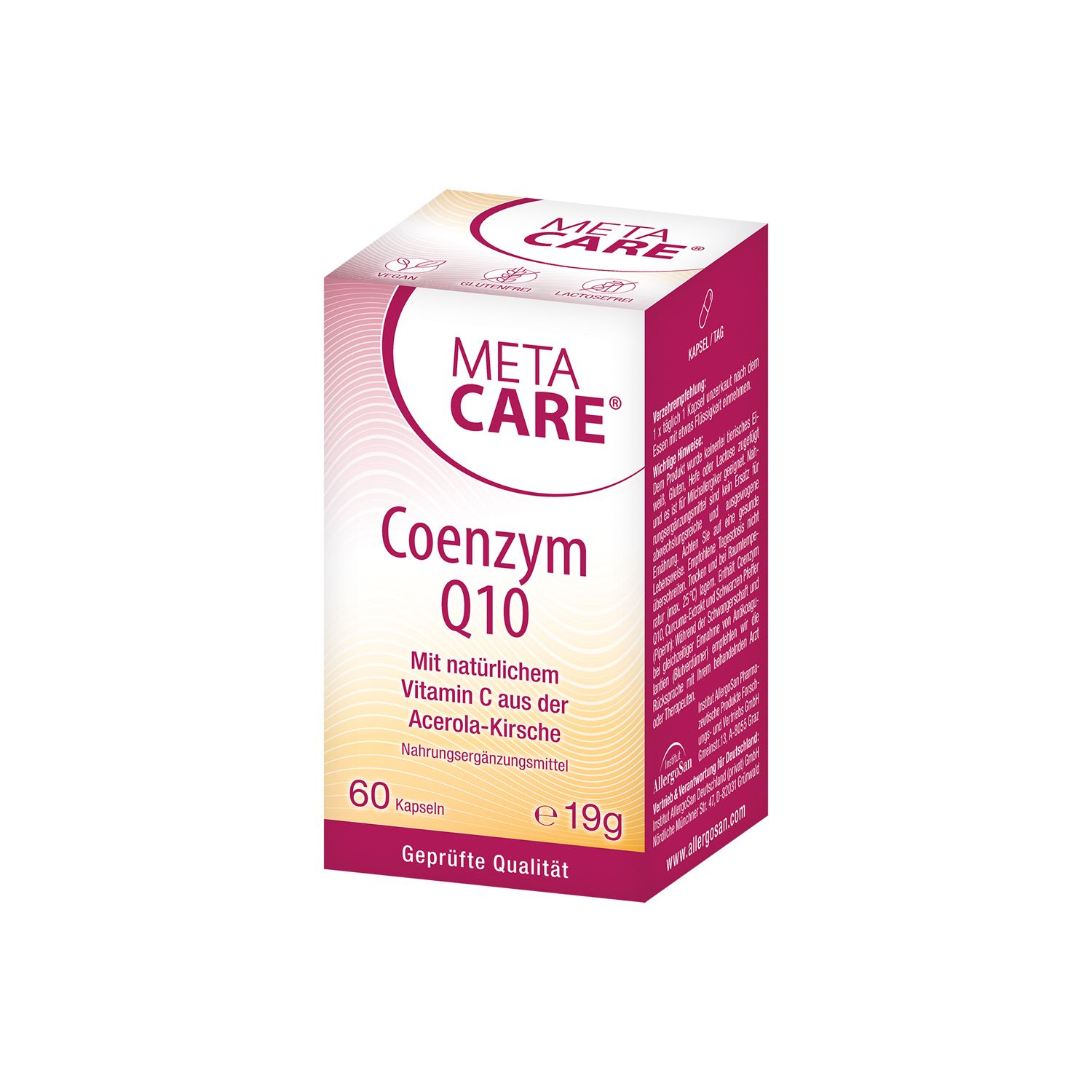 Meta-Care Coenzym Q10 Kapseln 60 St