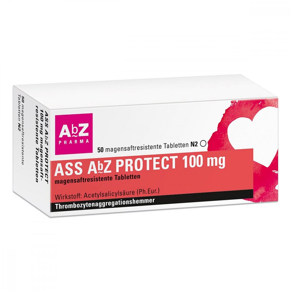 AbZ Pharma GmbH ASS AbZ PROTECT 100 mg 01696788