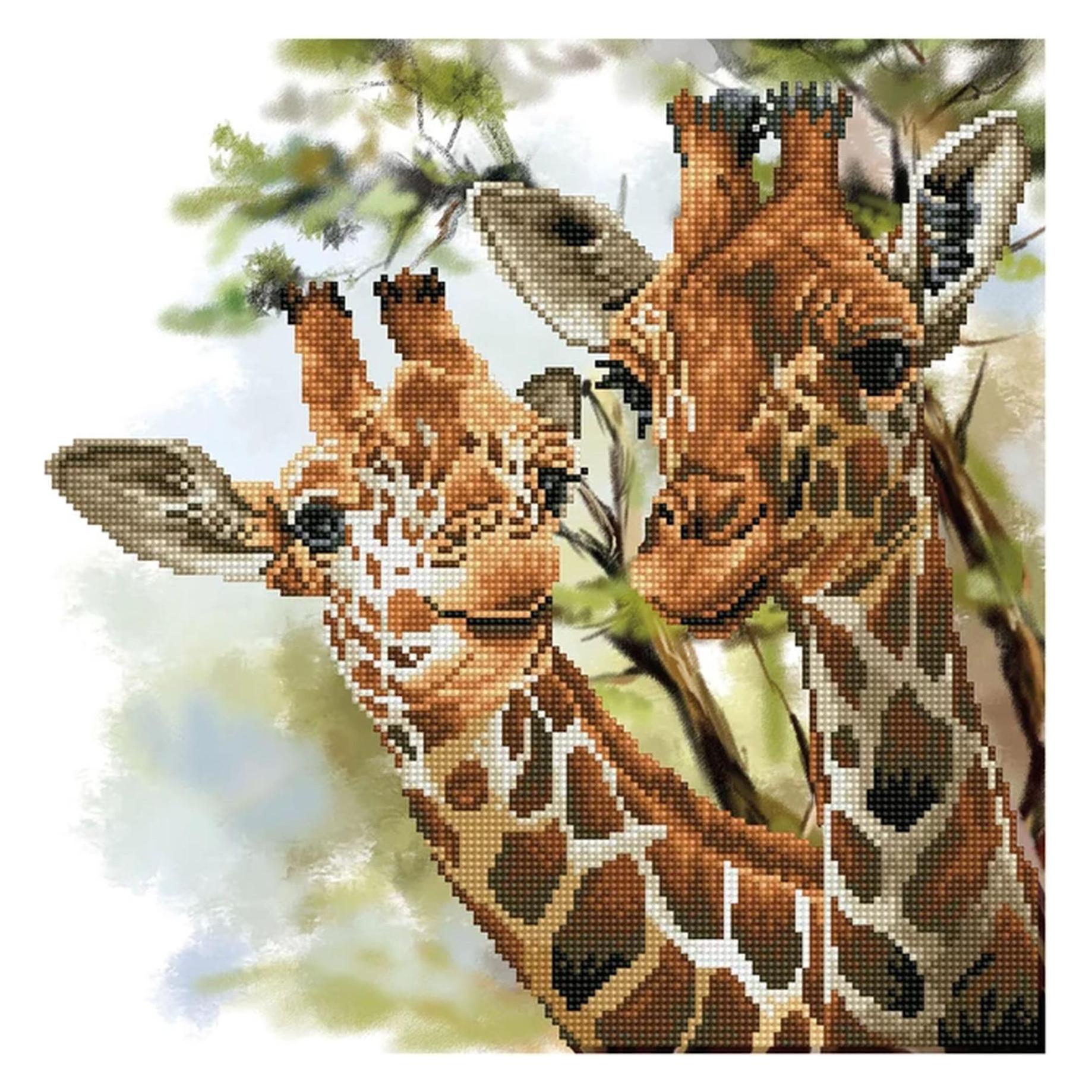 Diamond Dotz Diamond Painting Giraffen (DD8.017)