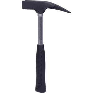 KS-Tools Latthammer 140.2001, 600g Kopfgewicht, mit Stahlrohrstiel, geraute Bahn