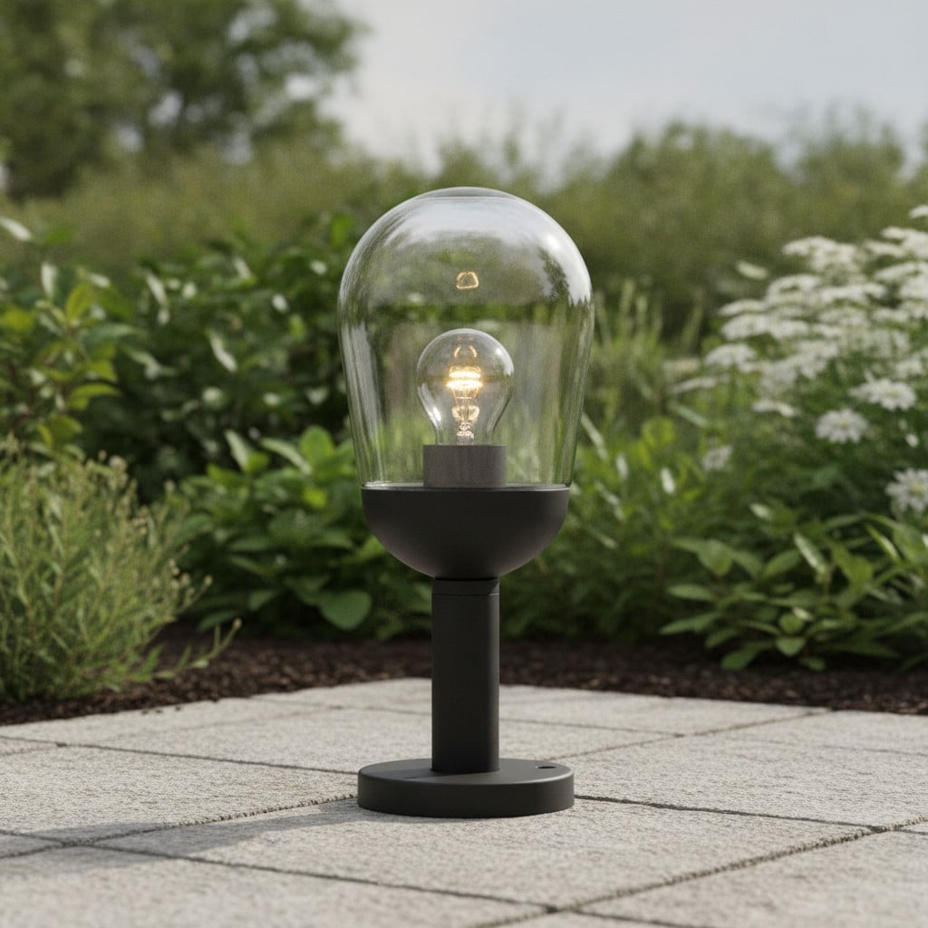 Lyora Omika Tuinlamp grijs 37 cm