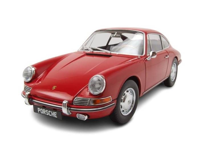 Kyosho Modellauto Porsche 911 (901) 1964 signal rot, Maßstab 1:18