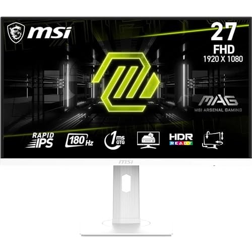 MSI MAG 274PFW Full HD PC-monitor 27 inch Wit