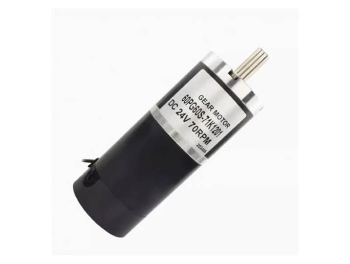 60 mm, max. 400 kg, 60PG60S, 12 V, 24 V, Schaft 12 mm Untersetzungs-Gleichstrom-Passfedermotor mit variabler Drehzahl und hohem Drehmoment(24V,95rpm,Motor and controller)