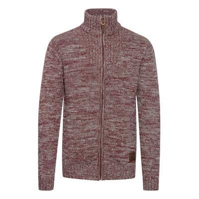 Strickjacke SOLID "Strickjacke SDPomeroy", Herren, Gr. M, rot (wine rot m), Obermaterial: 100% Baumwolle CO., Strickjacken Strickjacke