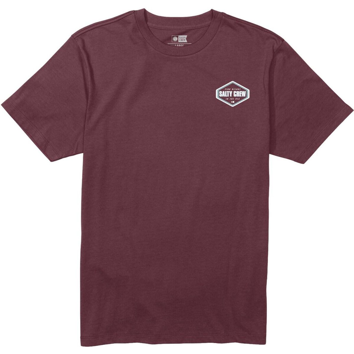 Salty Crew Shapely SS Tee burgundy (BUR) M 25035126-BUR-M