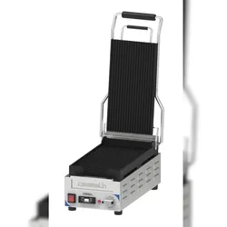 Panini Grill Premium Kompakt - Gerillt / Gerillt - mit Timer CGPRRXSPT Casselin