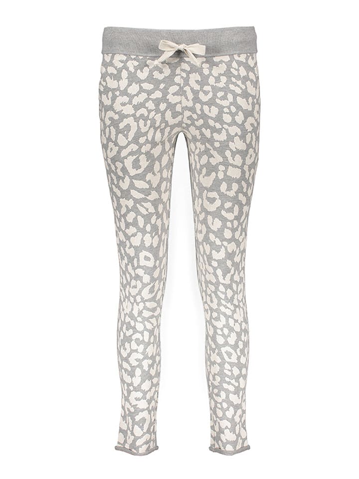 Juvia Sweathose in Grau/ Creme - XS