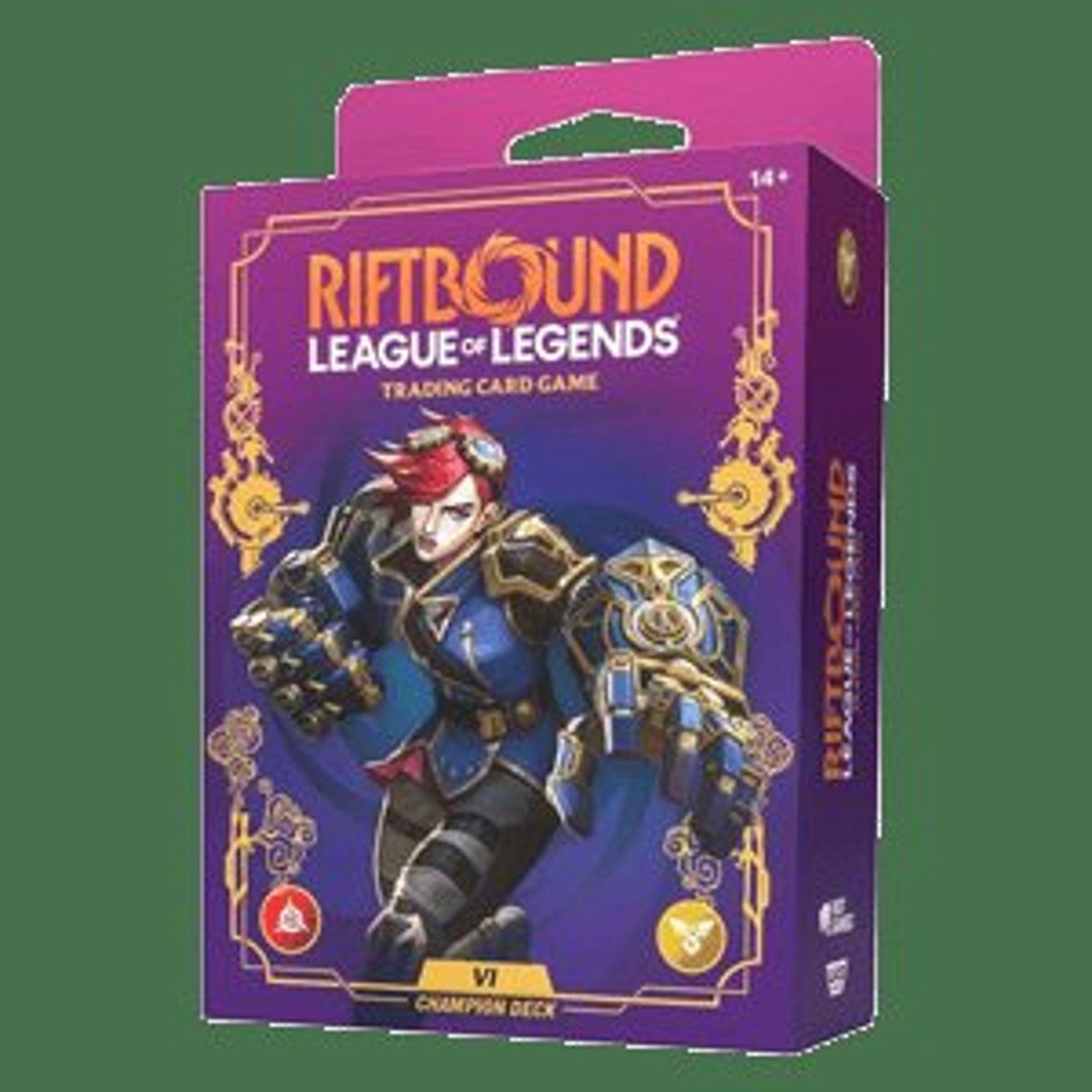 Riot Games Legends of Runeterra Riftbound UNL Vi Champion Deck