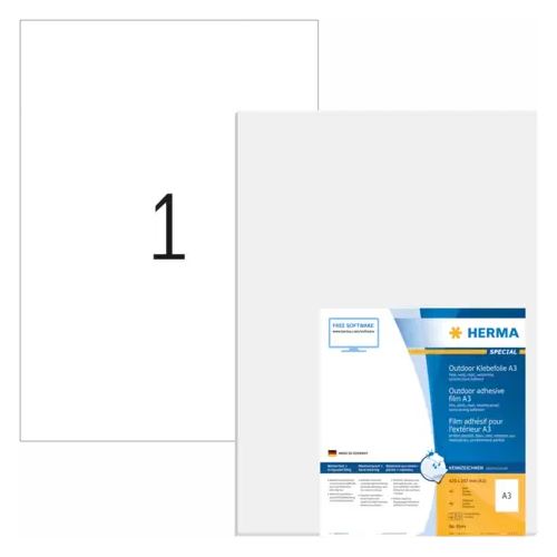 HERMA Outdoor Folien-Etiketten SPECIAL, 420 x 297 mm, weiß