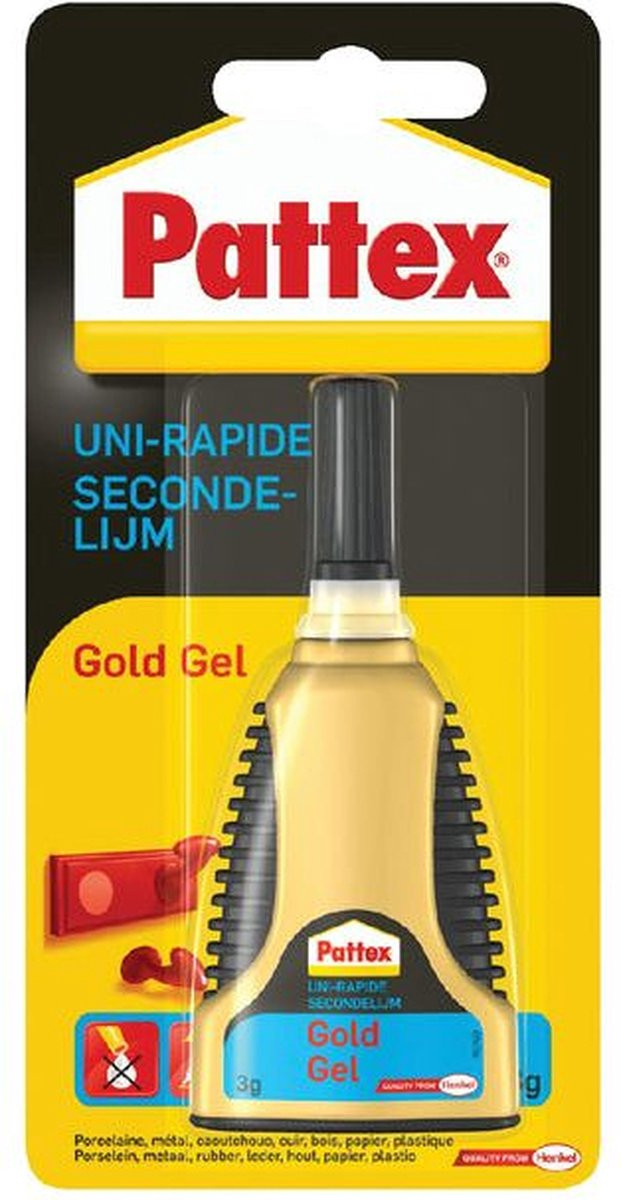 Pattex Gold Secondelijm Gel Tube 3 gram