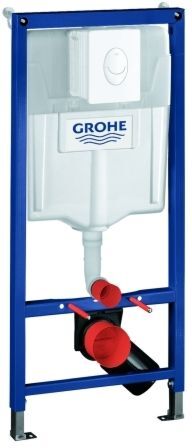 Grohe Rapid SL Projekt Wand-WC-Element 38839000 BH 1,13 m, Betätigungsplatte alpinweiß