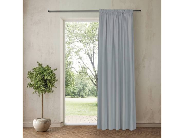 Baumwollschal Ariane 140 x 245cm Grau
