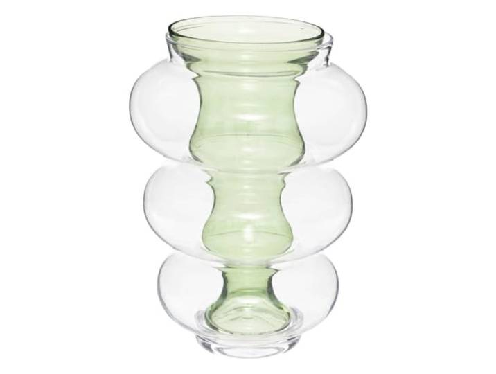 Atmosphera - Vase Double atmosphera x matali crasset h36cm aus grünem Glas