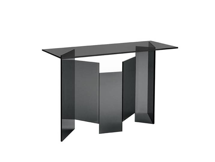 TONELLI console METROPOLIS (Fumé - Verre)