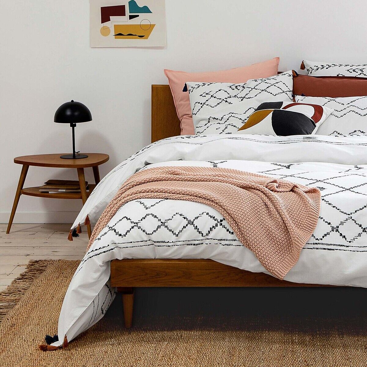LA REDOUTE INTERIEURS Chevet vintage double plateau, Quilda