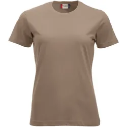 CLIQUE New Classic T-Shirt Damen 820 - caffee latte M