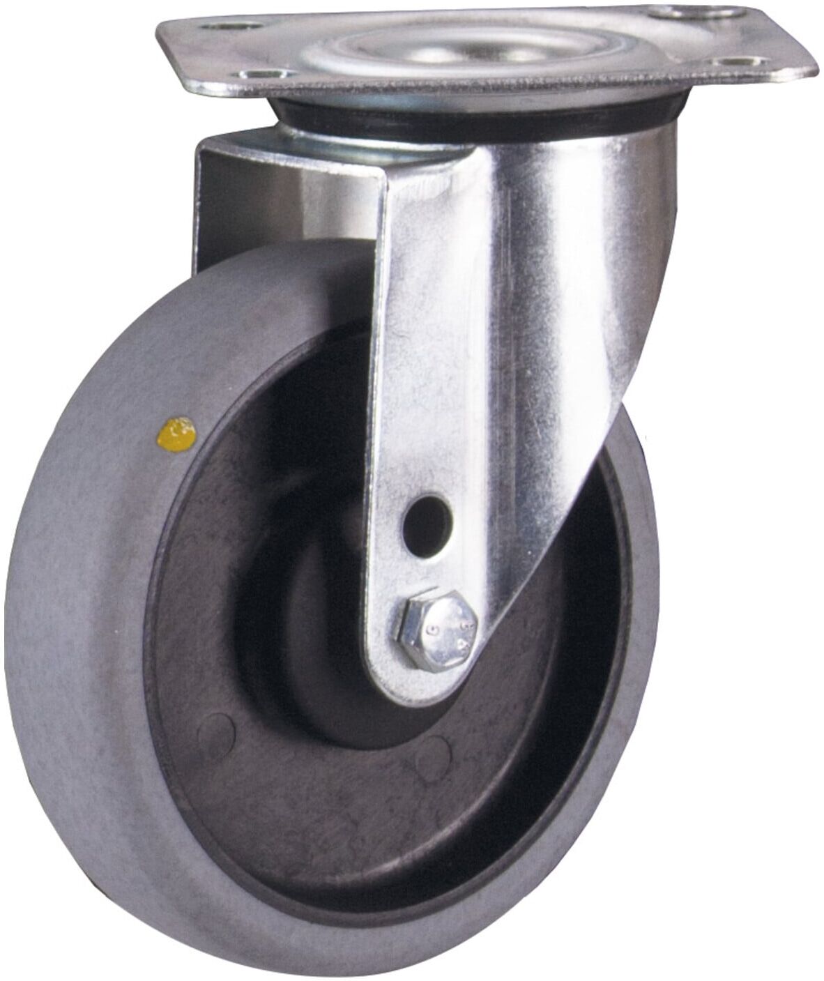 Variofit Lenkrolle 125 x 32 mm grau elektrisch leitfähig (lpg-125.036)