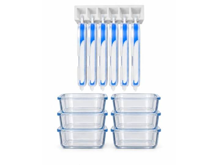 Organisateur de Couvercles compatible IKEA 365+et plus. (Blanc) Gain de Place\, Compatible IKEA 365+\, Rangement Pratique\, Facile à Installer\, Pour Couvercles Alimentaires