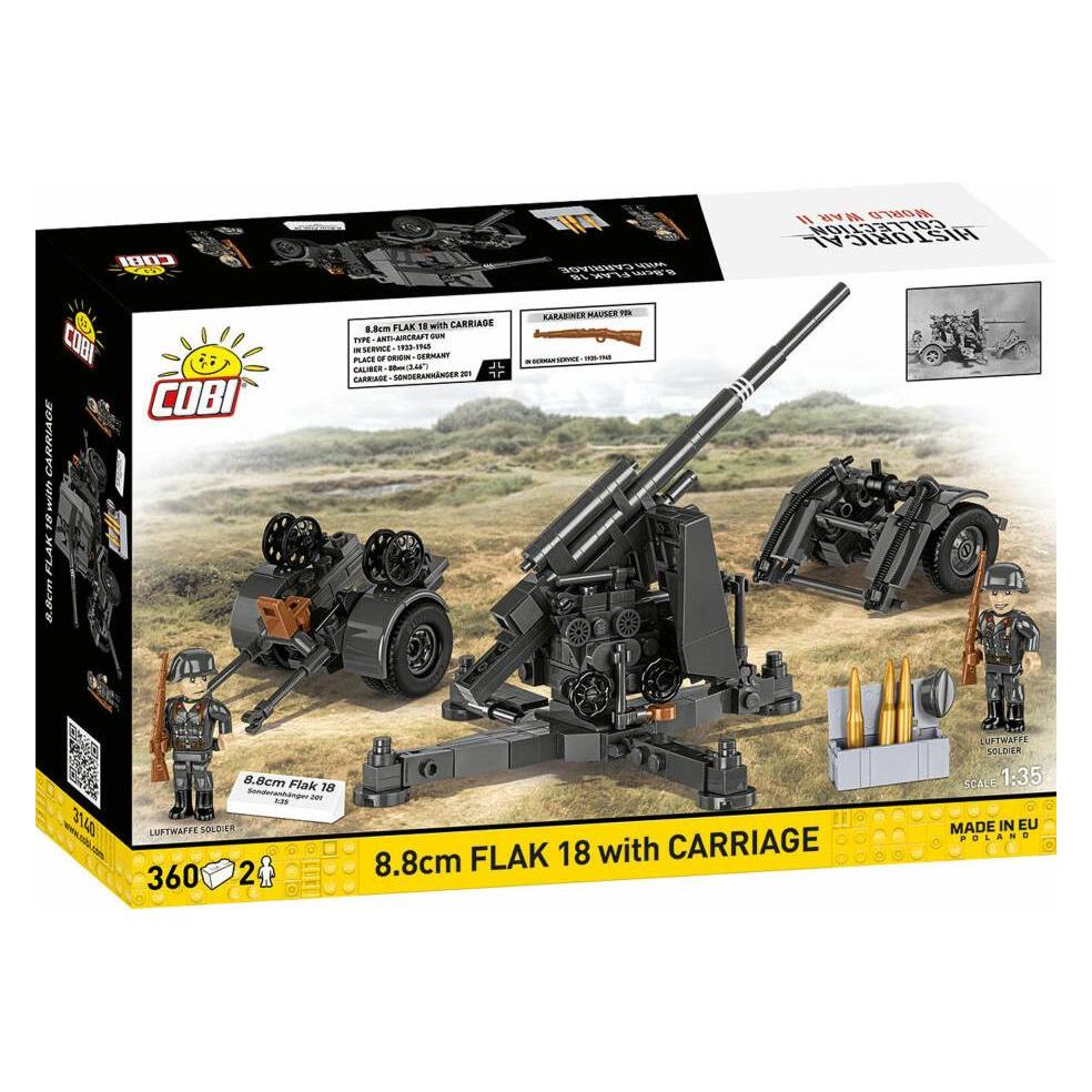 Cobi Flak 18 mit Lafette (3140)