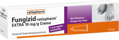 ratiopharm GmbH FUNGIZID-ratiopharm Extra Creme 30 g 05104951