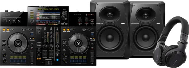 Pioneer DJ XDJ-RR met Pioneer DJ HDJ-CUE1 en Pioneer VM70 (per paar)