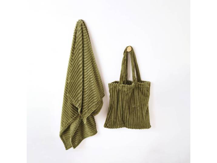 Ensemble plaid et sac en polaire - Blancheporte
