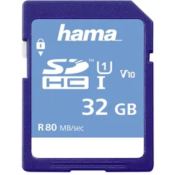 SDHC Speicherkarte 32 GB Class 1 (U1) Klasse 10 181095