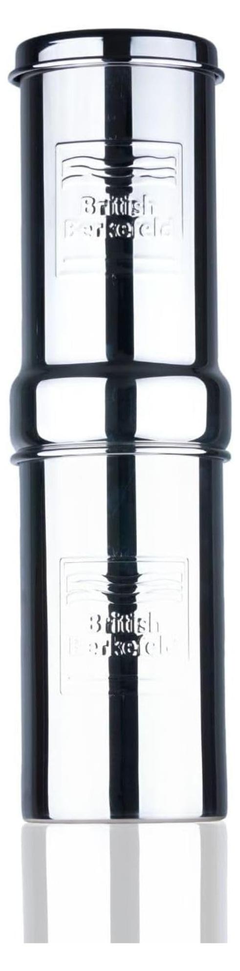Schwerkraftwasserfilter 1L Edelstahl mit Keramikfilter