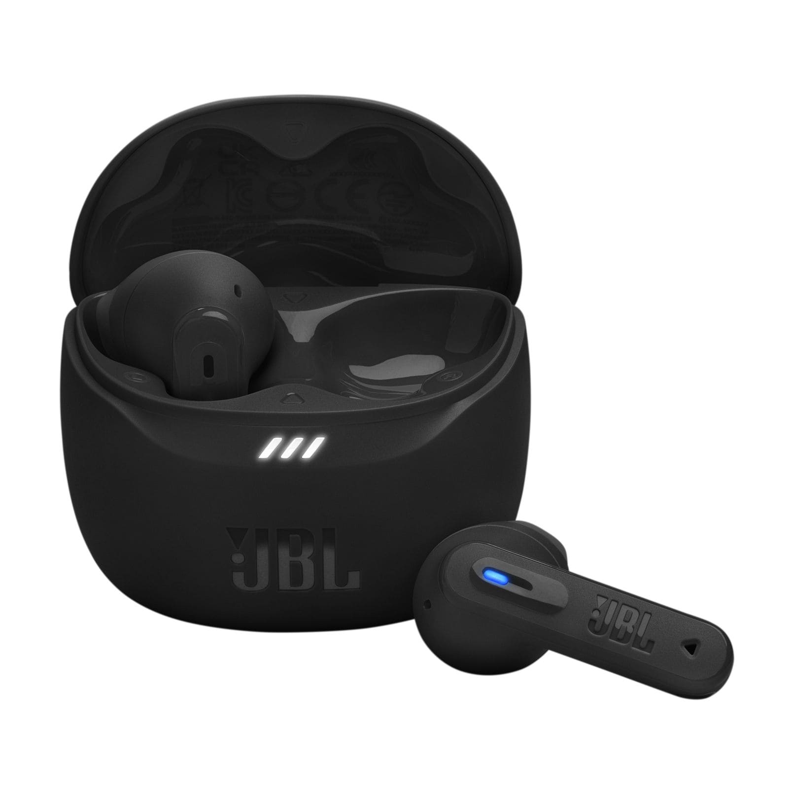 JBL Tune Flex 2 In-Ear Bluetooth Kopfhörer kabellos TWS 12 h Laufzeit IP54 (Schwarz) JBLTFLEX2BLK