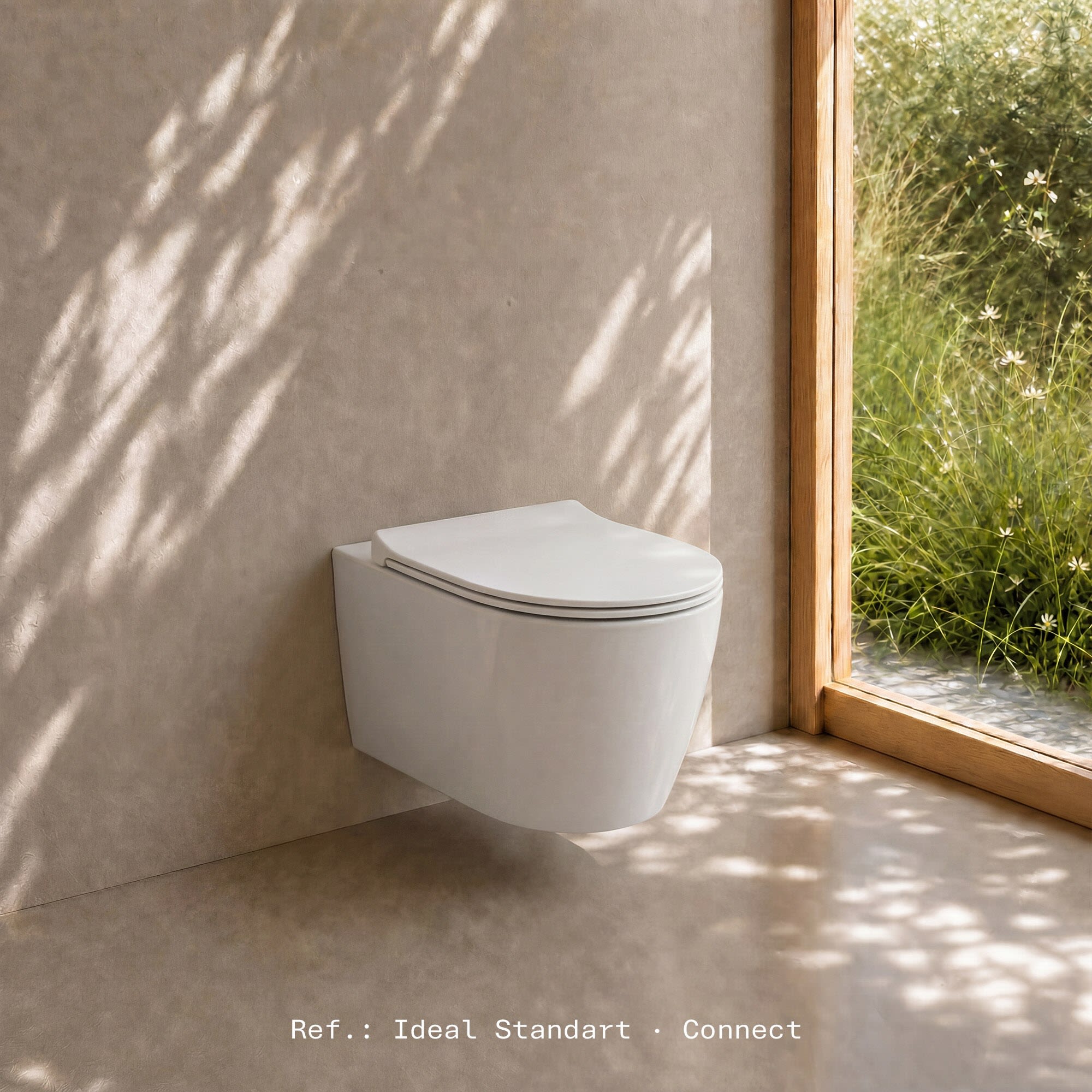 Sturotec 2190 WC-Sitz Slim, mit Absenkautomatik passend für Ideal Standard Connect