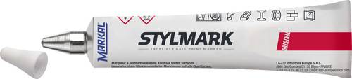 Markal Stylmark Original 96652 Tubenmarker Weiß 3mm