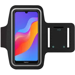 SmartFitness Honor 8A Handy Sport Armband, Smartphone Sportarmband, Schwarz